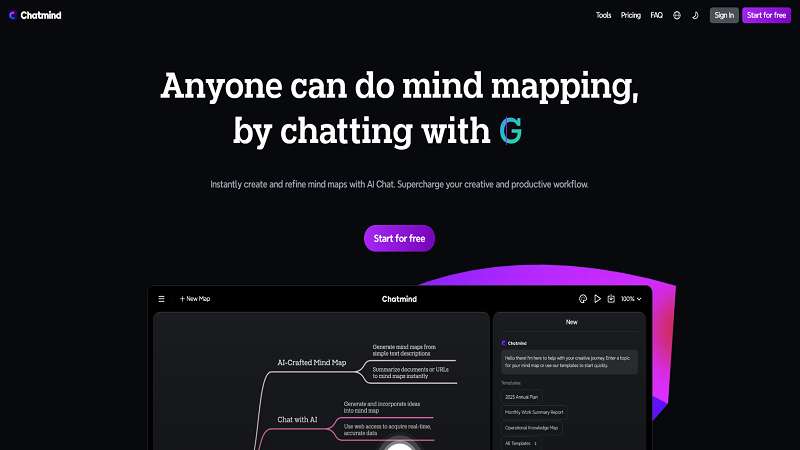 Chatmind Homepage Image