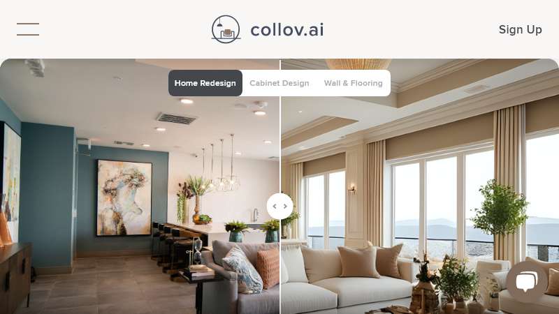 Collov AI Homepage Image