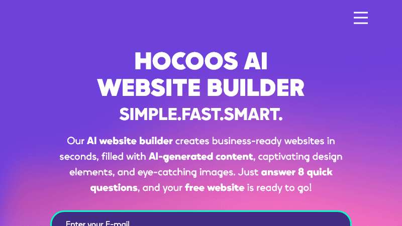 Hocoos Homepage Image
