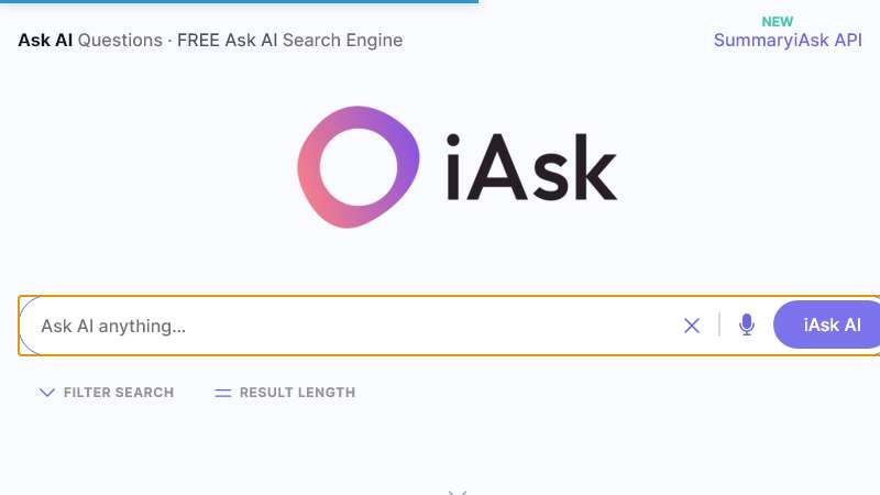 iASK Homepage Image