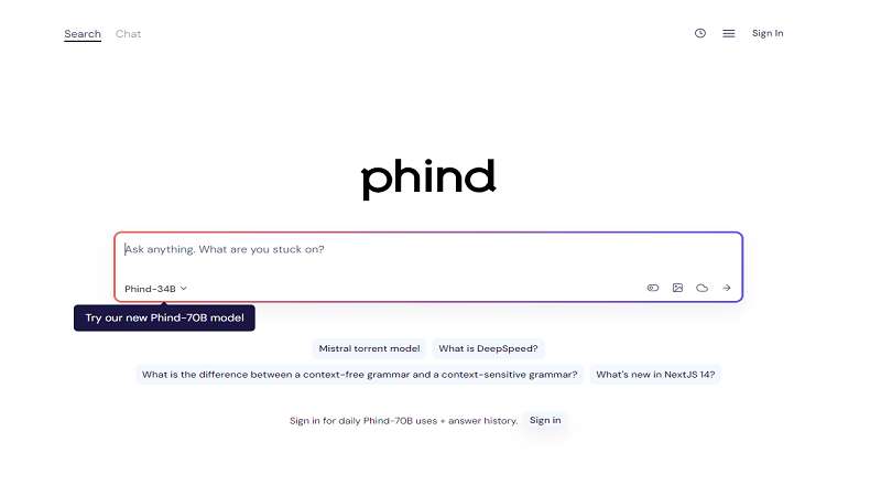 Phind image