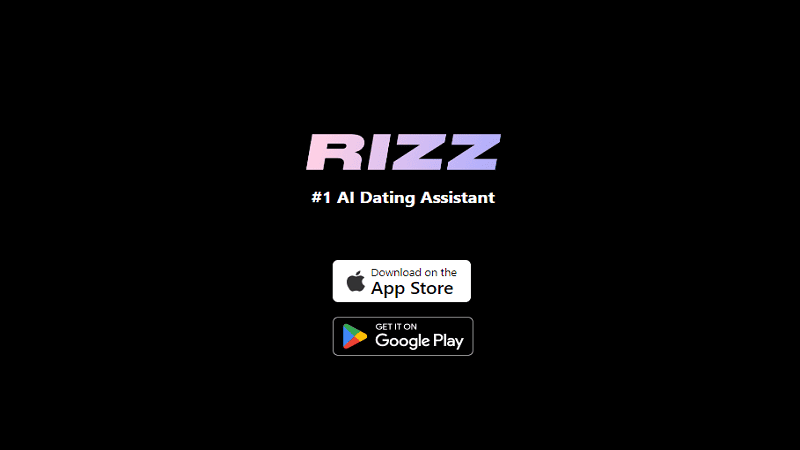 RIZZ APP Homepage Image