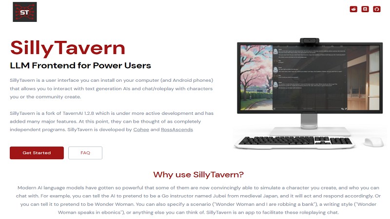 SillyTavern Homepage Image